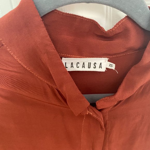 button down blouse - Picture 3 of 3